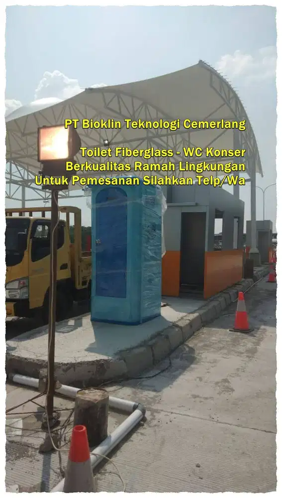 Toilet Event, Toilet Proyek, WC Umum, Toilet Portable, Murah Siap Paka