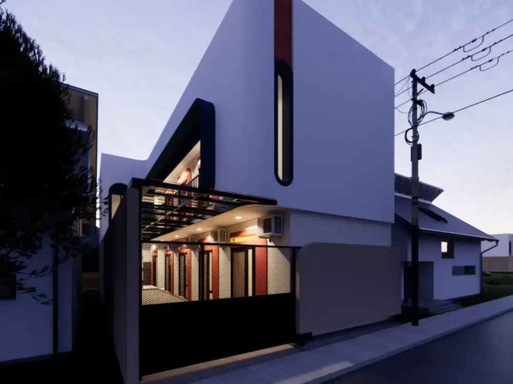 DIJUAL KOST BARU 2 LANTAI 1O KAMAR SHM FULL FURNISHED DEKAT KAMPUS UPN JOGJA DI CONDONGCATUR SLEMAN