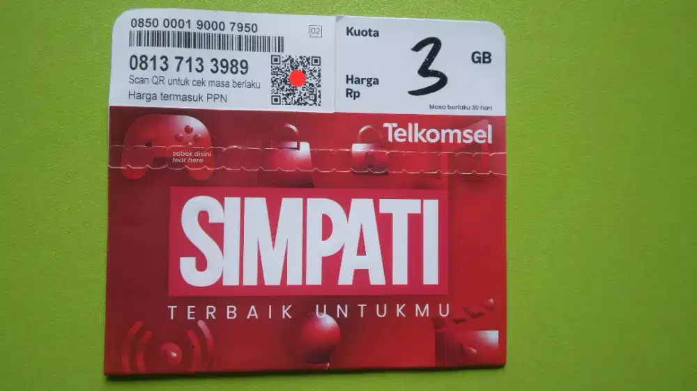 Simpati 11 Digit Cantik 7133 989