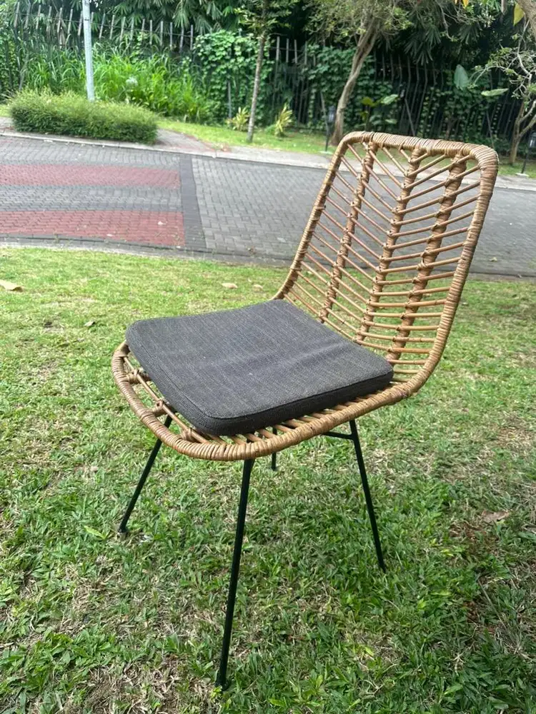 kursi rotan 2pcs