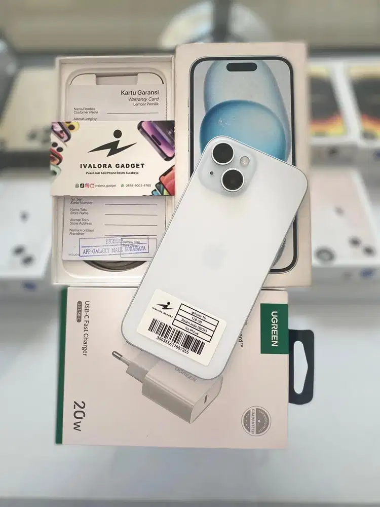 iPhone 15 128GB iBox Blue