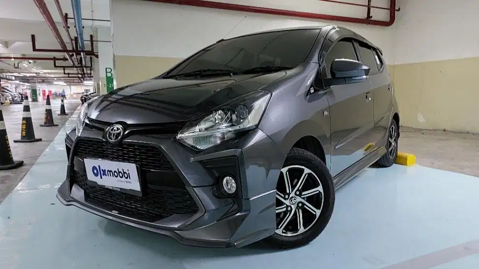 Like New TDP 7JT Toyota Agya 1.2 GR Sport Bensin-AT 2022 Putih