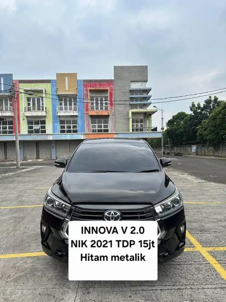 Toyota Innova  V 2021 tdp 15 facelift 2022 kijang 2020 hitam
