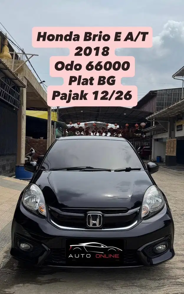 Honda Brio E A/T 2018
