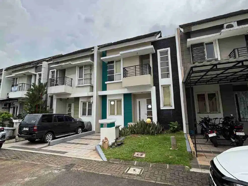 DISEWA CEPAT RUMAH CLUSTER FLUORITE, GADING SERPONG