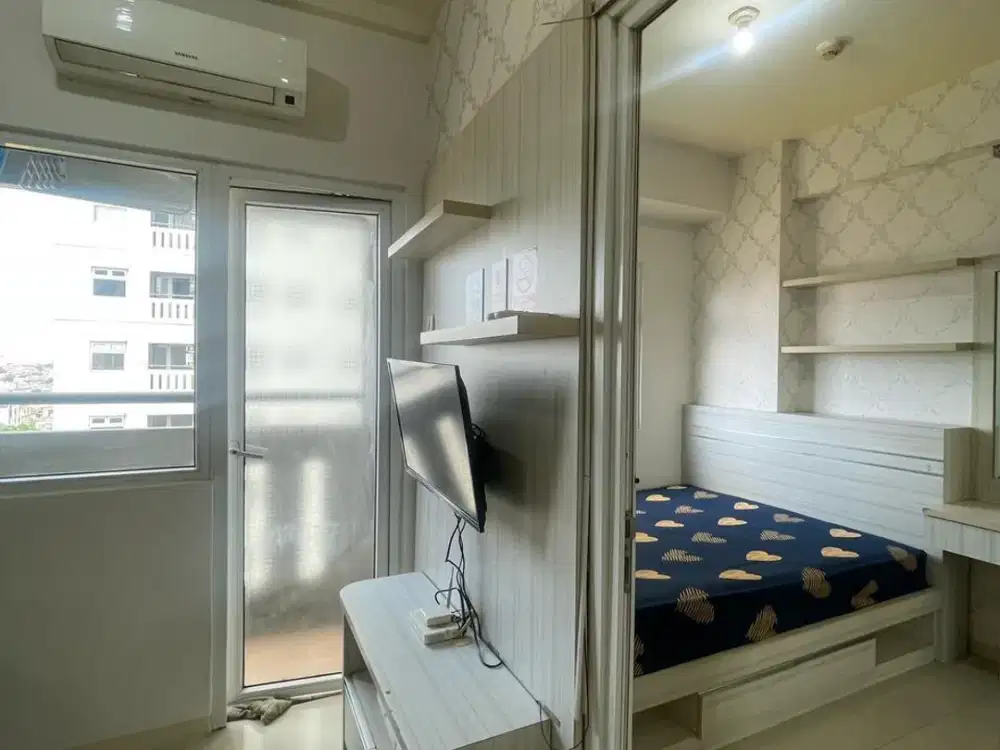 2 ROOM GREEN PRAMUKA LENGKAP FURNISHED INCLUDE BALIK NAMA BIAYA ORCHID MALL APARTEMENT TENGAH KOTA JAKARTA