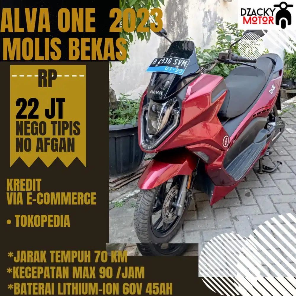 ALVA ONE   MOLIS 2024  SECOND LIKE NEW