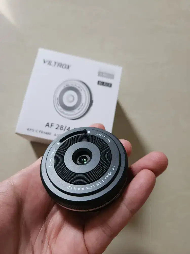 Dijual Lensa Viltrox 28mm F4.5 Pancake Lens XF (Garansi Viltrox IDN)