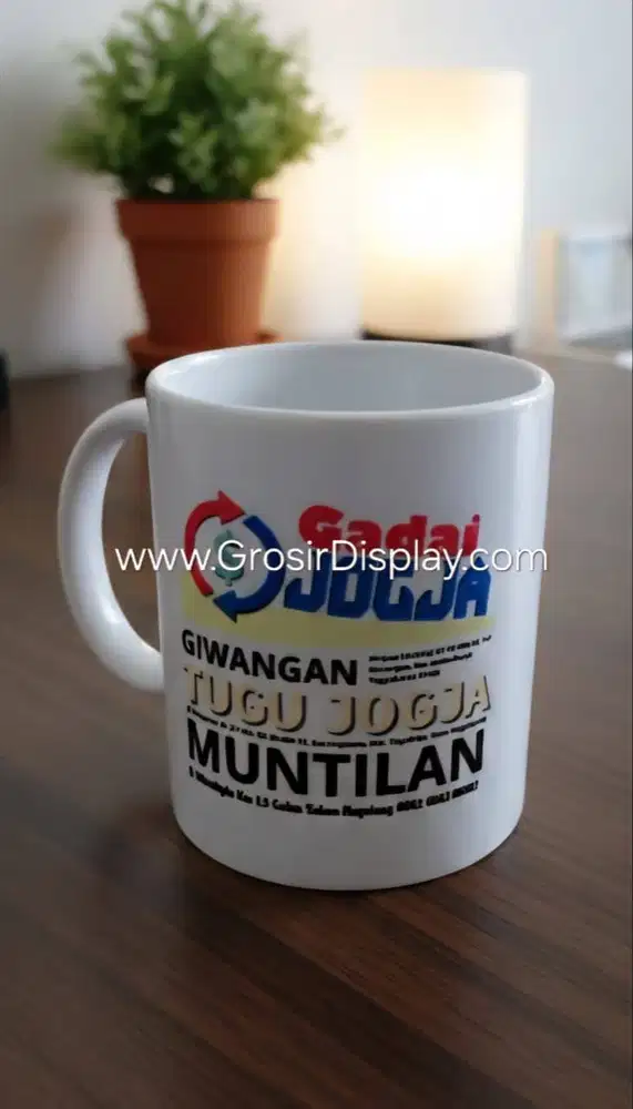MUG Putih Sablon Custom