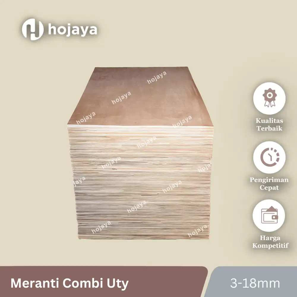 Triplek Meranti Combi | Triplek Meranti Campur UTY Cor | Triplek Cor