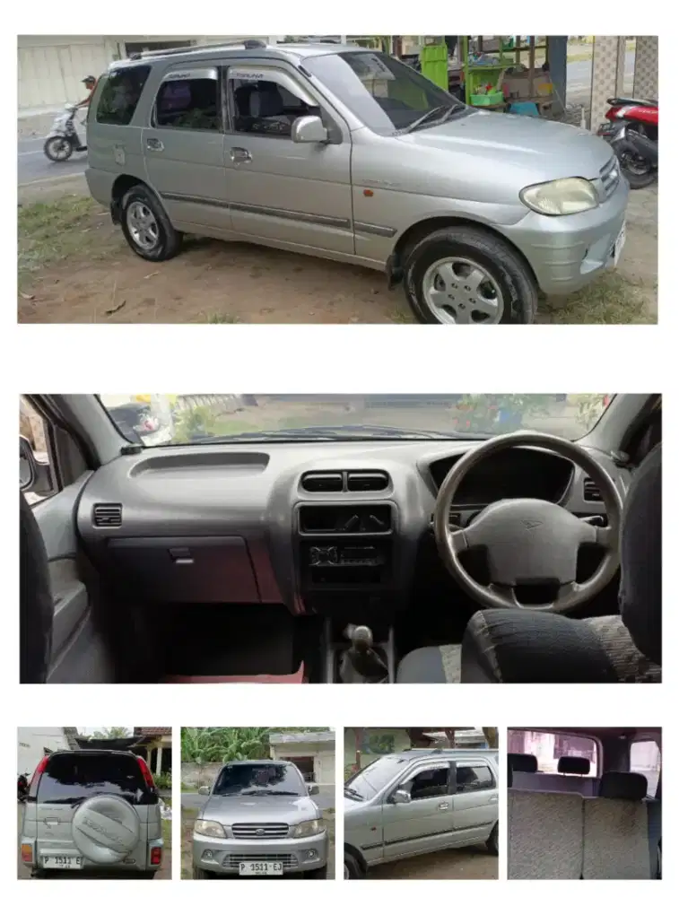 Taruna 2001 silver mobil pribadi