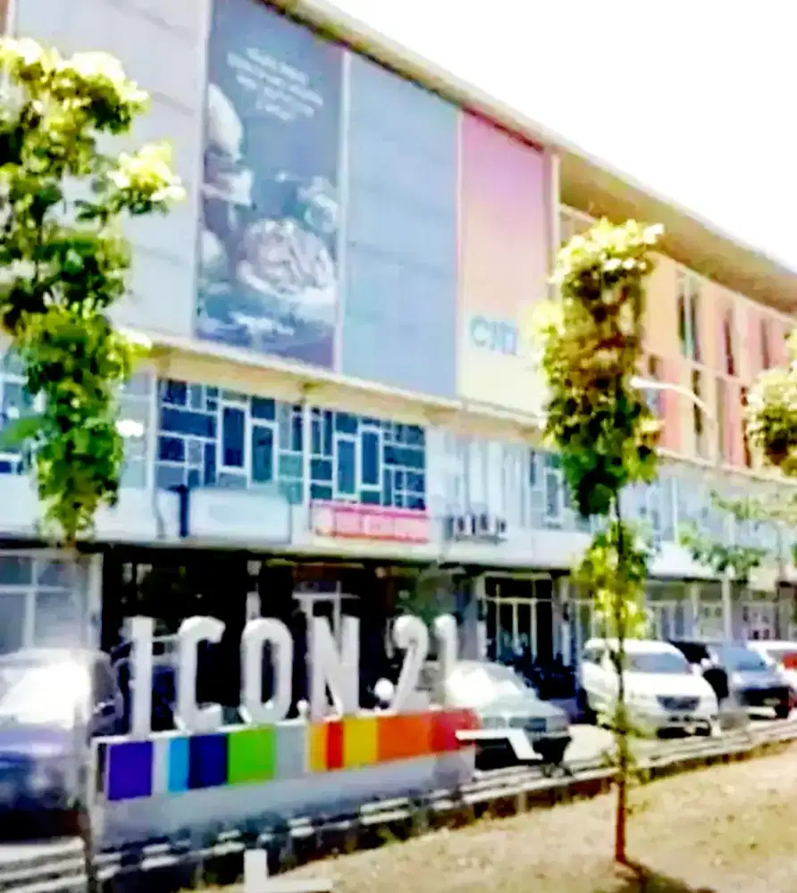 RUKO ICON 21 MERR SANGAT BAGUS UNTUK BANK, KANTOR, SHOW ROOM, RESTO