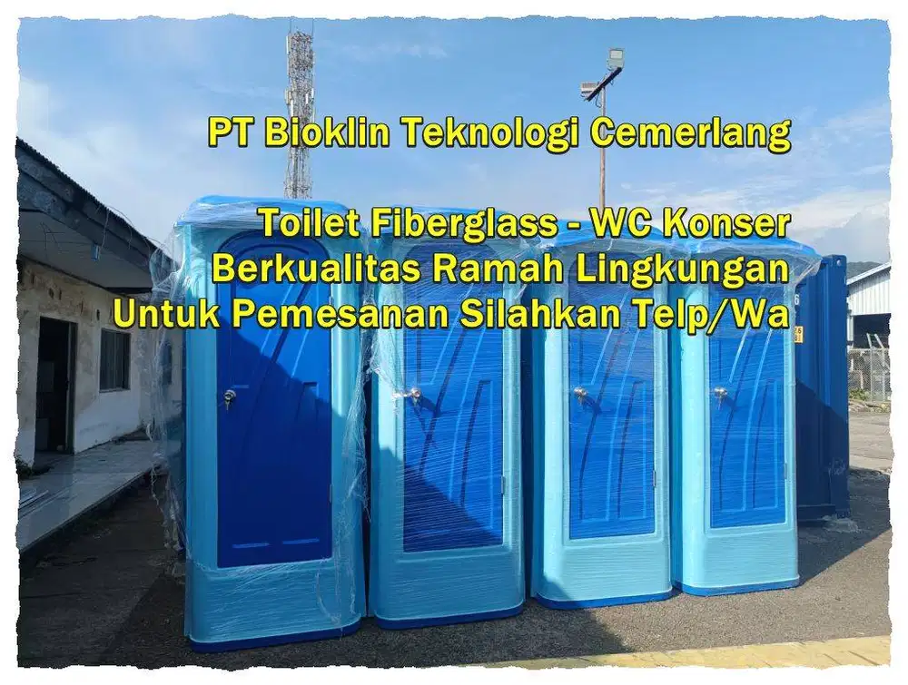 Toilet Portable,  Toilet Outdoor, WC Portable,Praktis Mudah Dipindahka