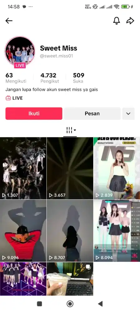 LOWONGAN KERJA DANCE GRUP