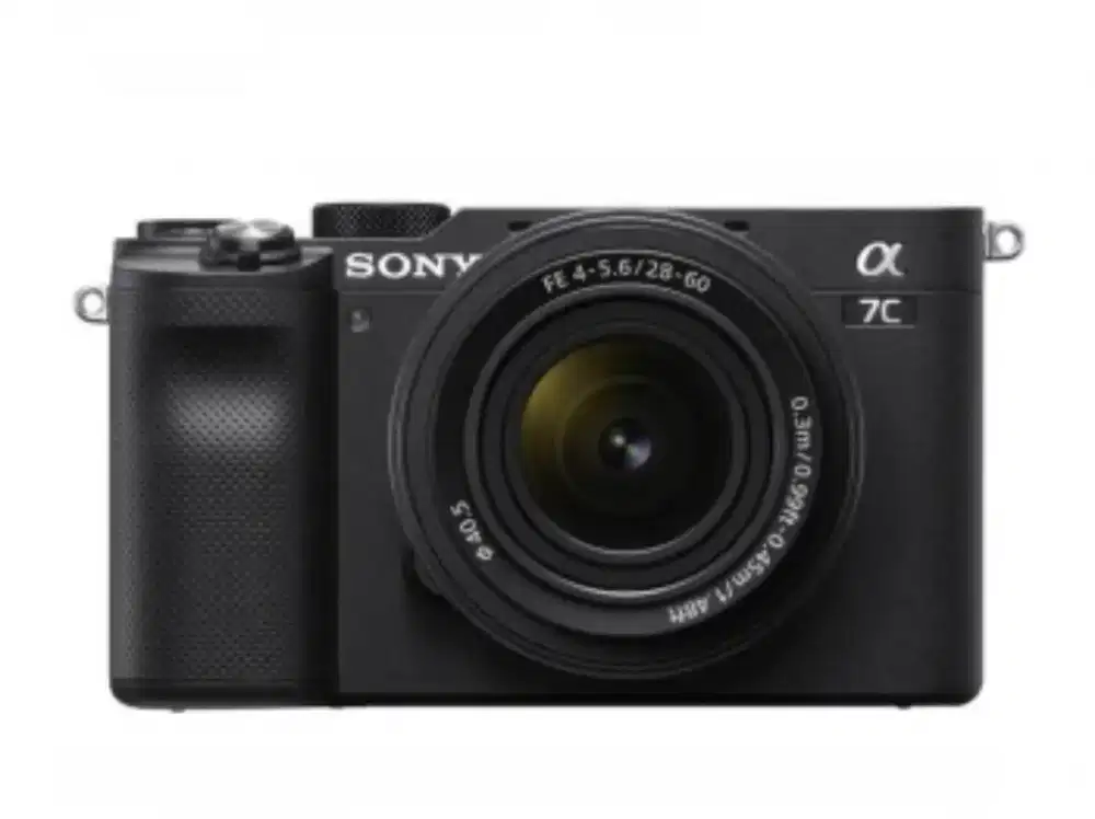 SONY COMPACT FULL FRAME CAMERA LENSA ZOOM 28 - 60MM BLACK - ILCE-7C/SL