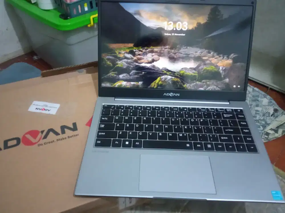 Advan Laptop Soulmate [14/ Intel Celeron N4020/8GB/SSD128GB/Win11/Bag]