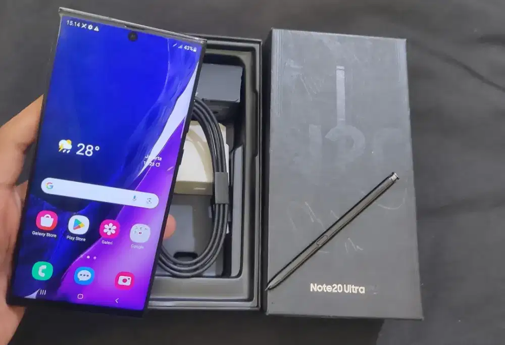 Samsung Note 20Ultra Ram 8/256gb