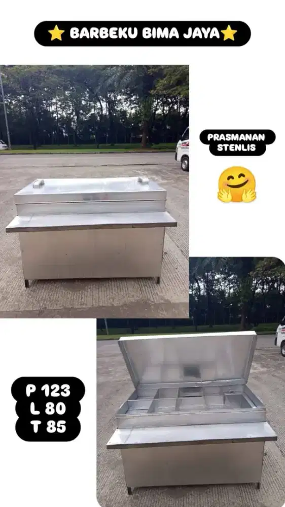 Tempat prasmanan panjang