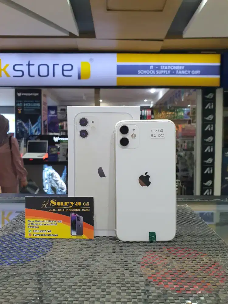 Iphone 11 128 second resmi bea cukai imei aman