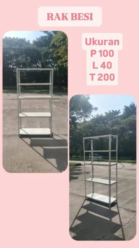 Rak besi bisa apa saja