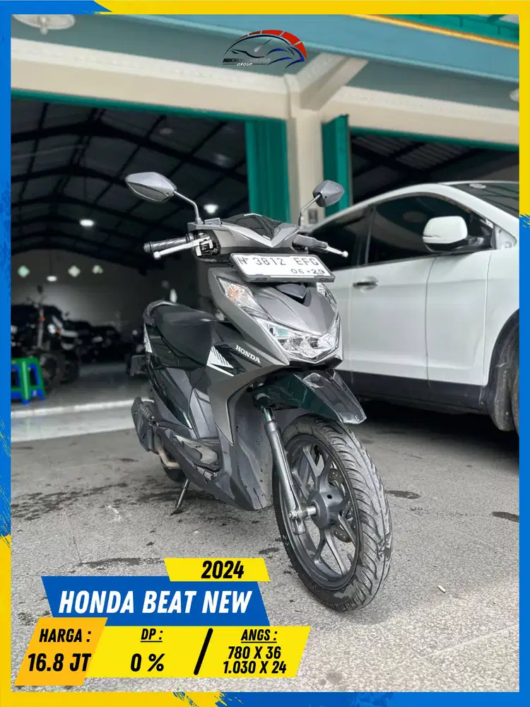 HONDA BEAT NEW 2024 LIKE NEW MASZEHH HIKMAH MOTOR KEPUH