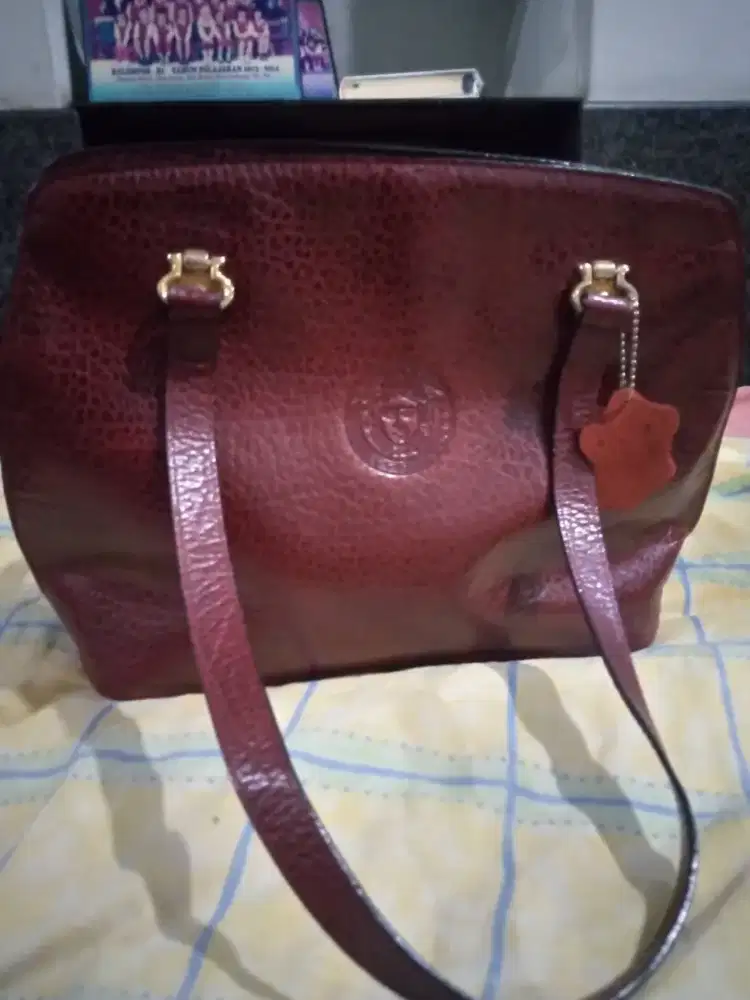 TAS BRANDED VERSACE KULIT