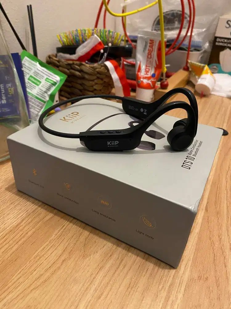 Dijual Kiip DTS10 Wireless Headphone Bone Conduction