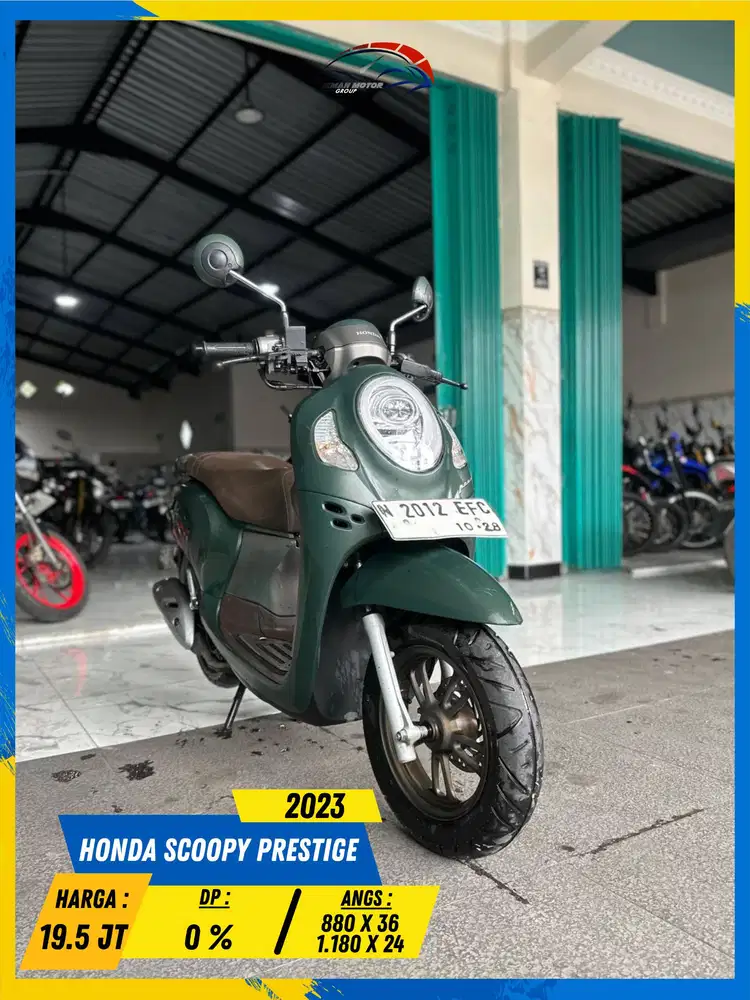 HONDA SCOOPY PRESTIGE 2023 MONGGO GAS POLL HIKMAH MOTOR KEPUH
