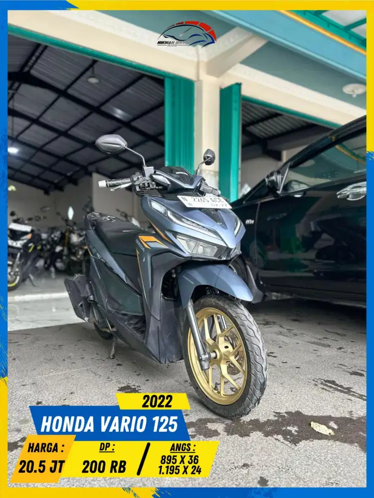 HONDA VARIO 125 2024 SIAP ANGKUT BOSSKU HIKMAH MOTOR KEPUH MALANG