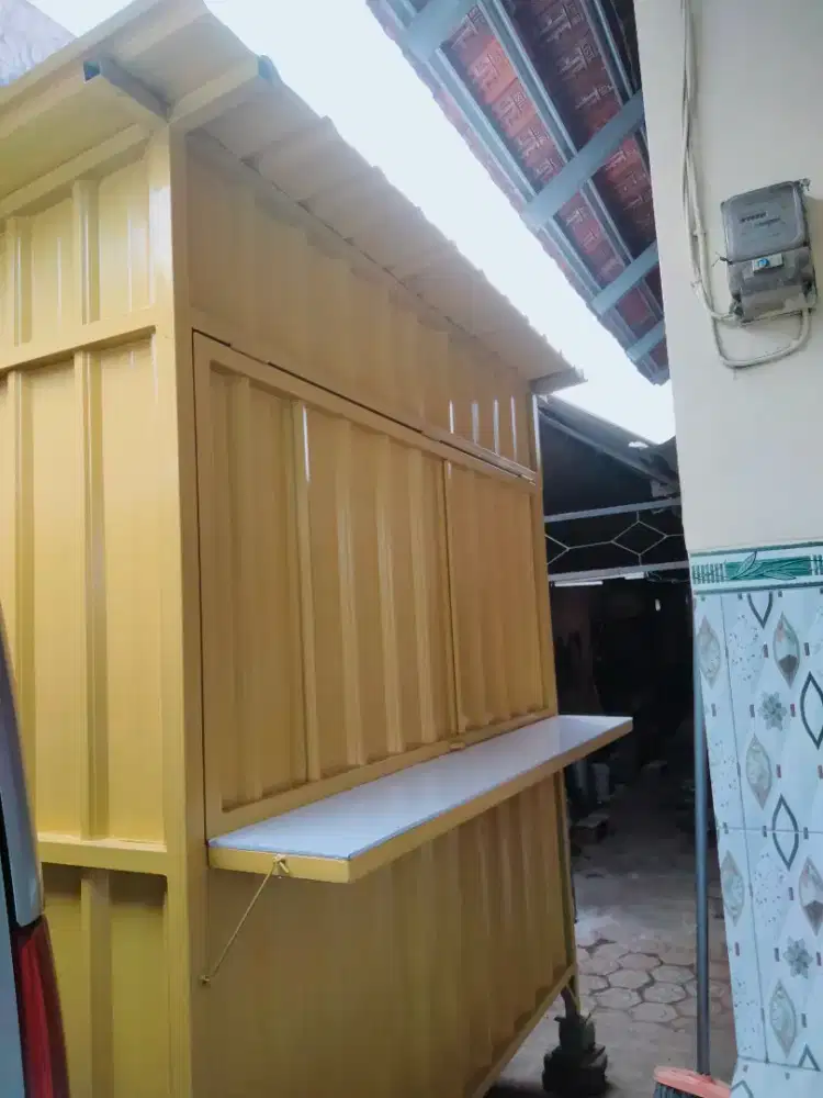 Booth contener murah