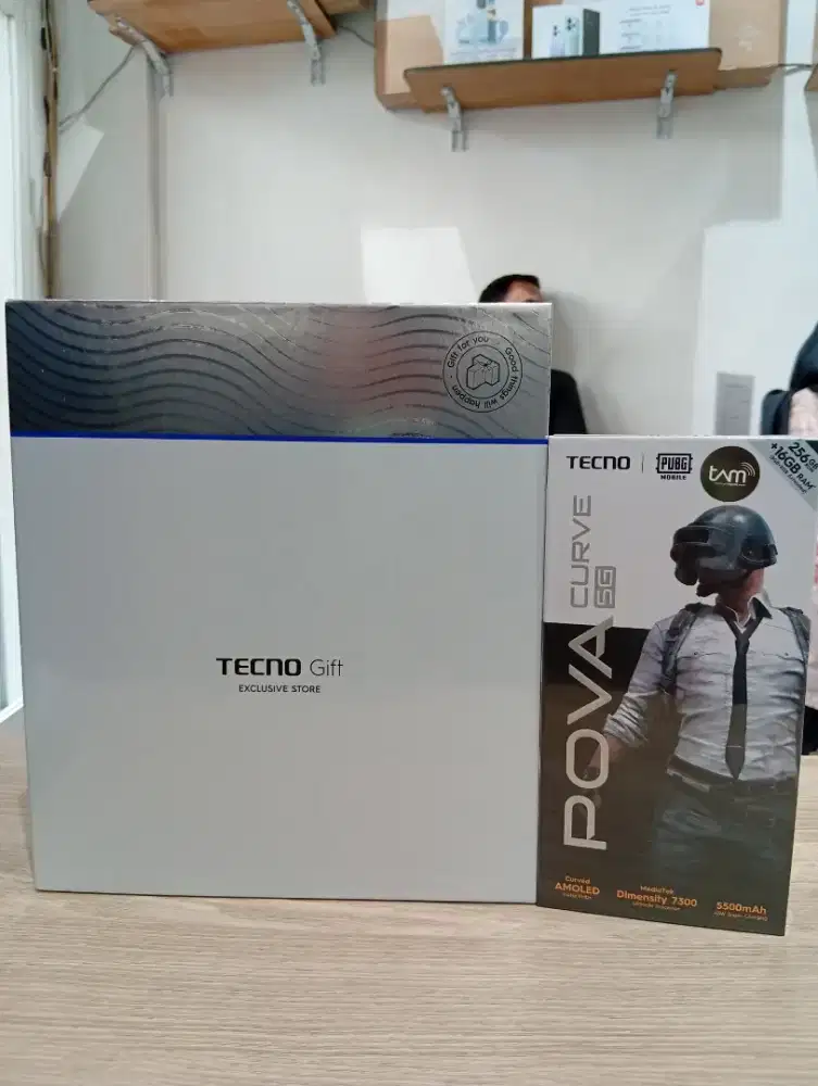 3JTA'AN TECNO POVA 7 5G CURVE,FREE GIFT BOX TANPA DI UNDI