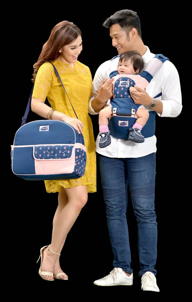 SNOBBY BABY TPT5573 TAS BAYI BESAR APLIKASI PRINT SERI ARROW