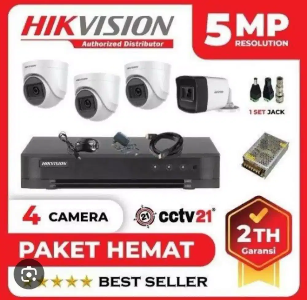 PROMO PAKET CCTV LENGKAP PREE PEMASANGAN
