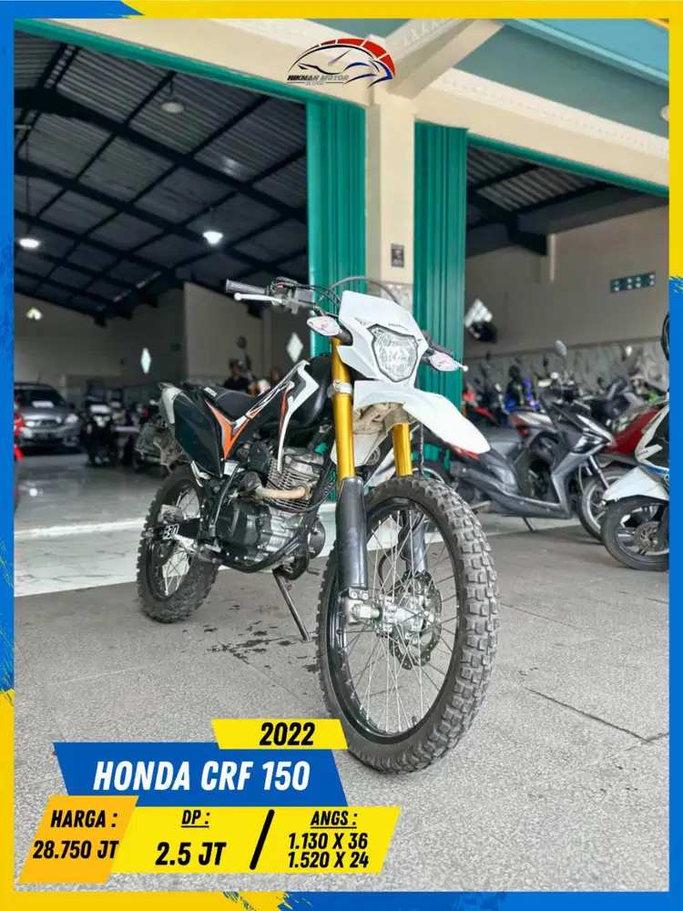 HONDA CRF 150 2022 SIAP ANGKUT MASZEHH HIKMAH MOTOR KEPUH MALANG