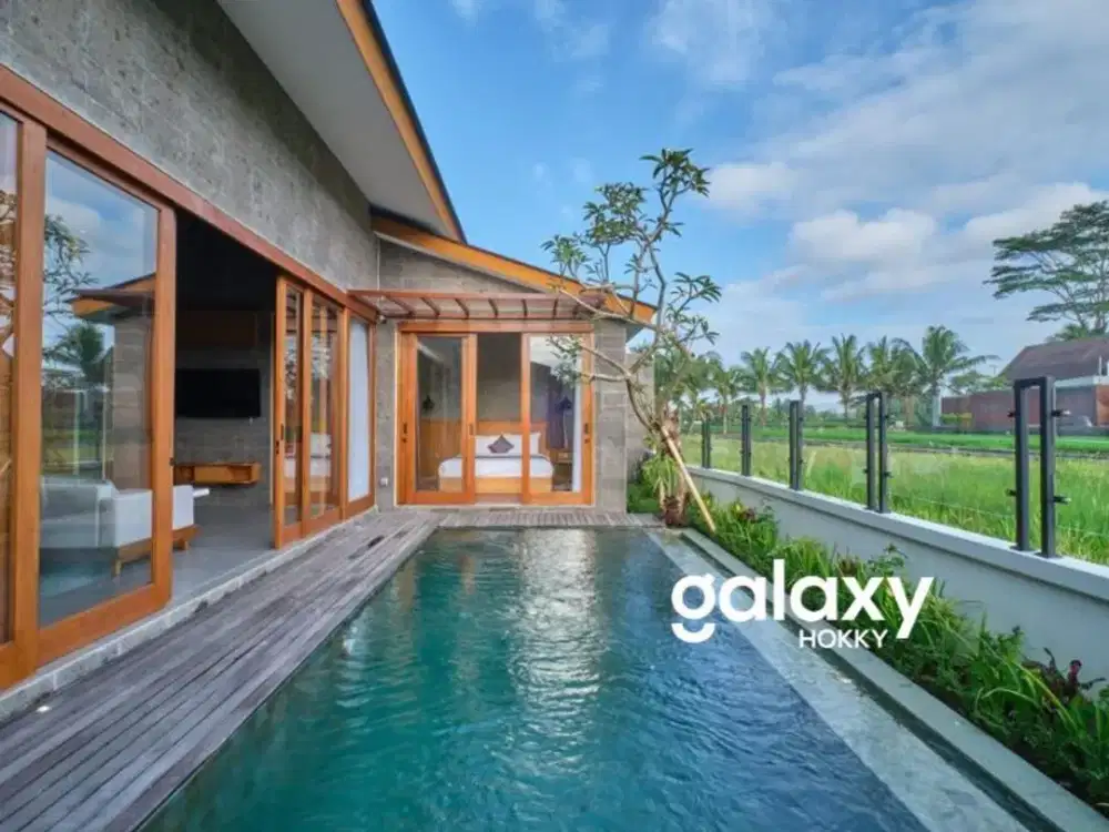 DIJUAL VILLA NEW TROPICAL MODERN MINIMALIS DI LODTUNDUH UBUD GIANYAR, BALI