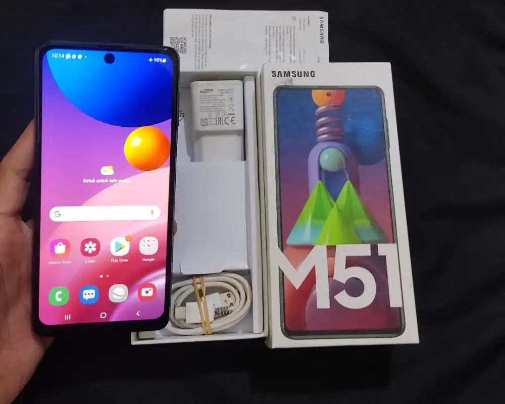 Samsung M51 Ram 8/128gb Fullset