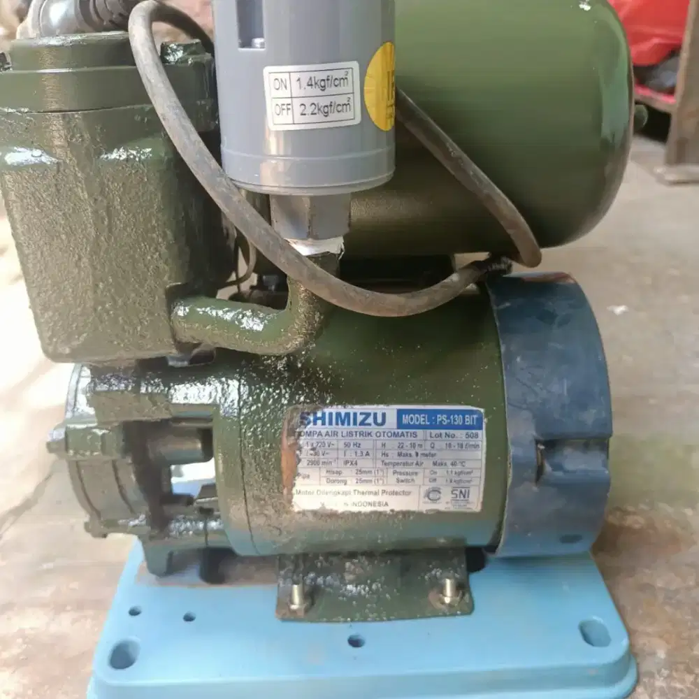 MESIN POMPA AIR merk SHIMIZU
LOK KALIDERES jakarta barat