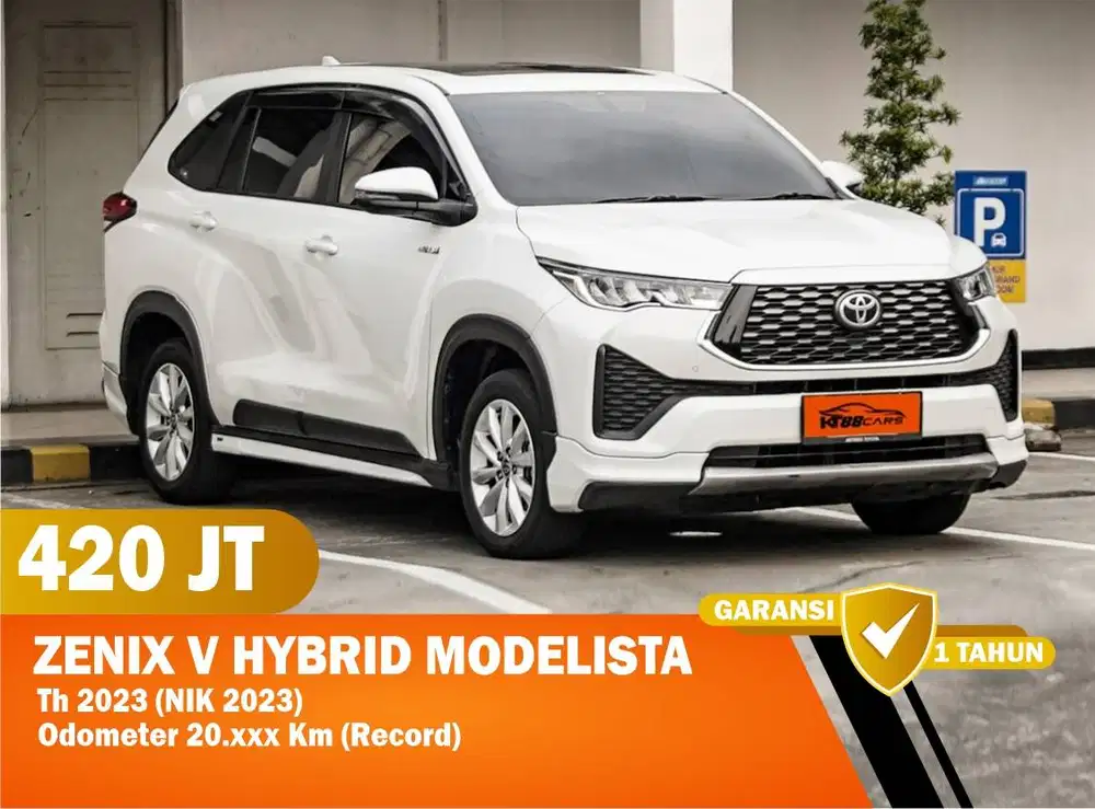 DP 25 Jt- Bergaransi- INNOVA ZENIX V HYBRID MODELISTA 2023 Matic
