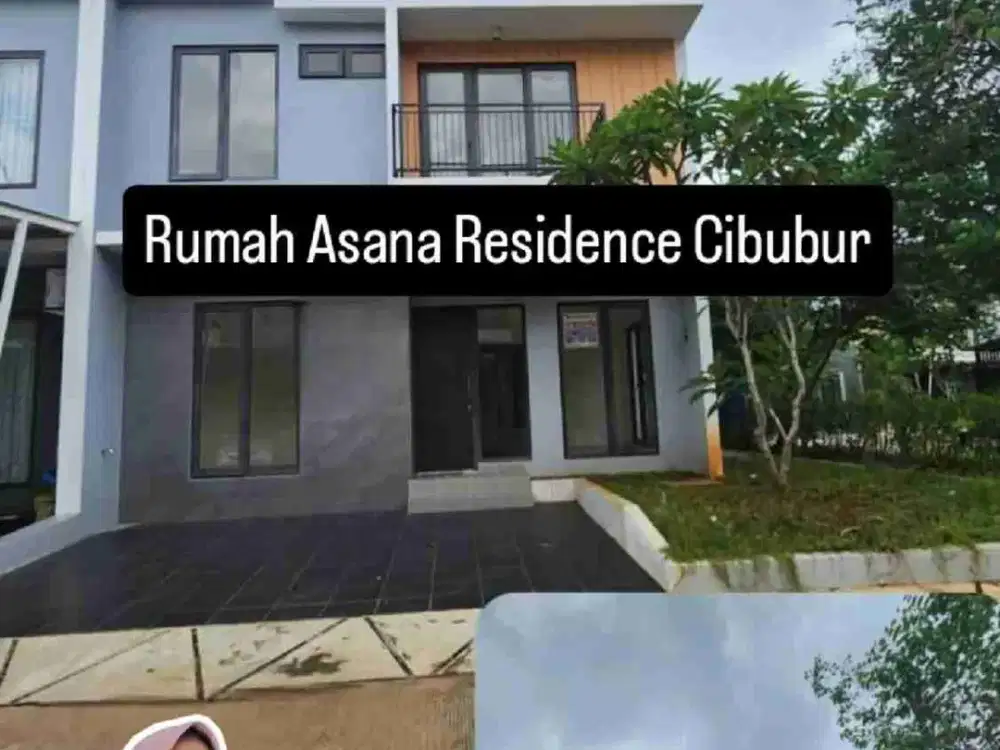 For Sale
*Rumah  di ASANA RESIDENCE CIBUBUR*