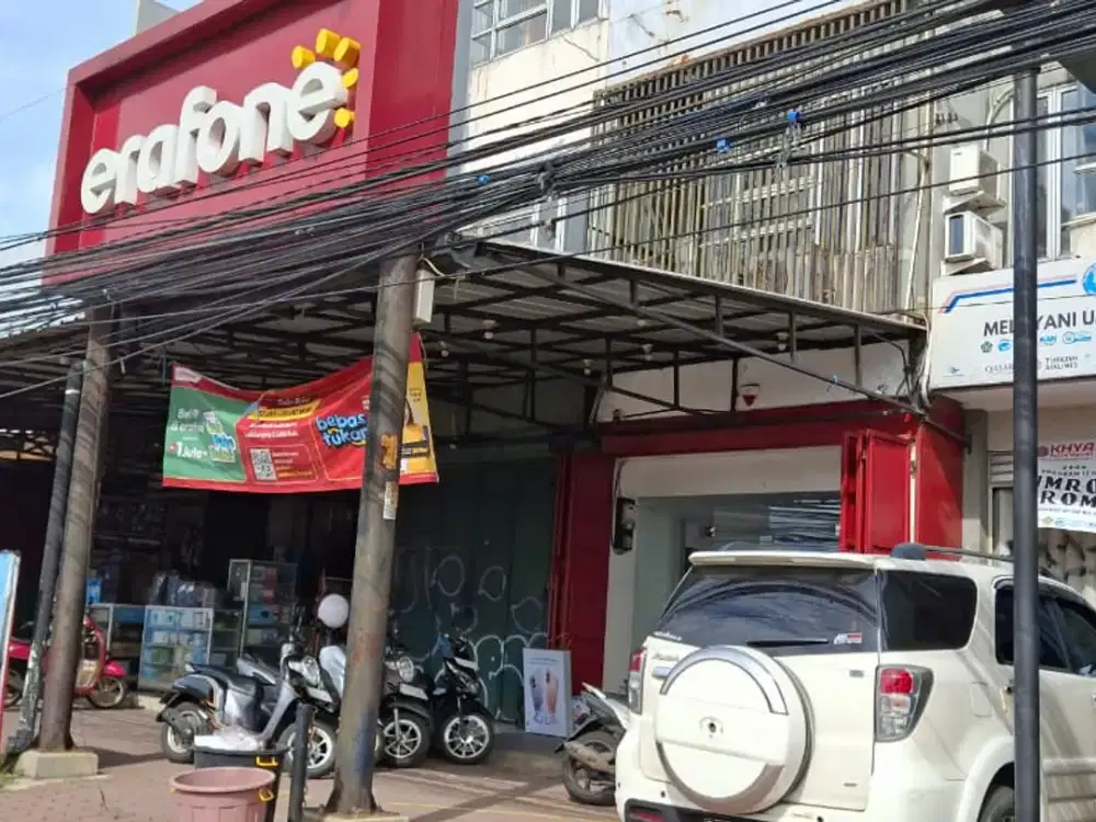 DIJUAL RUKO SIAP PAKAI DI PUSAT KERAMAIAN PONDOK AREN – HANYA 2,1 M!