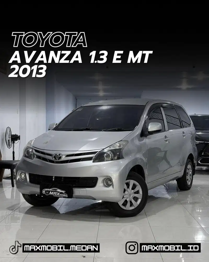 [DP 28 JT‼️] TOYOTA AVANZA E MT 2013 pemakaian 2014