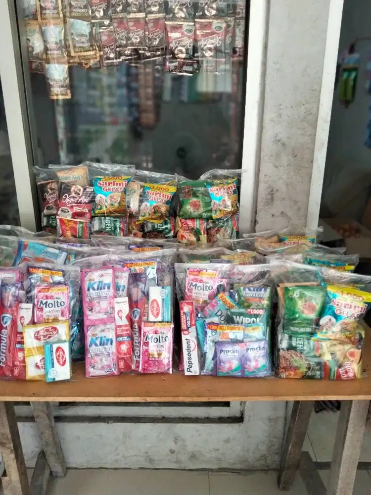 Jual barang bekas warung
