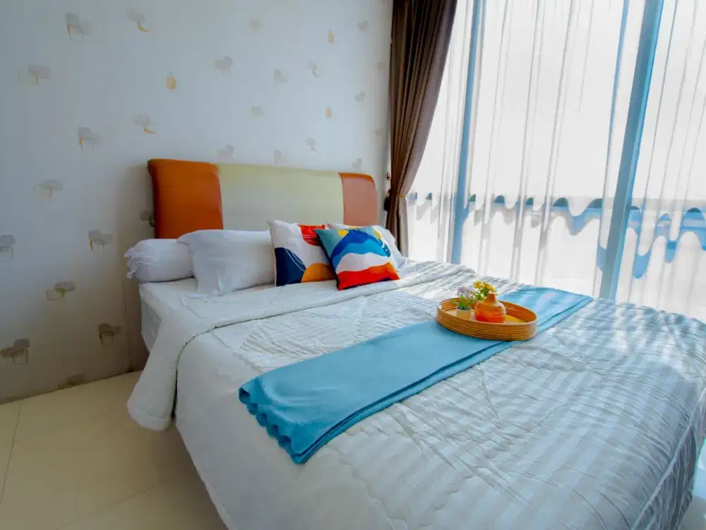 Disewa Apartemen GP Plaza 2BR, Fully Furnished, Lokasi Slipi, Dekat Senayan, GBK, Gatsu