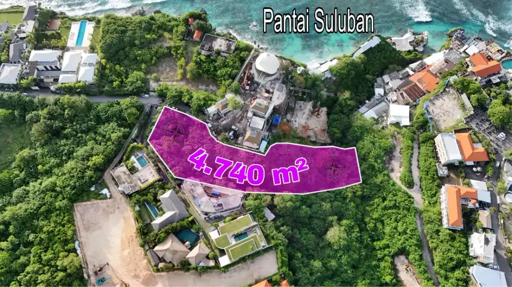 Tanah Murah Zona Pariwisata Dekat Pantai Suluban Pecatu Bali