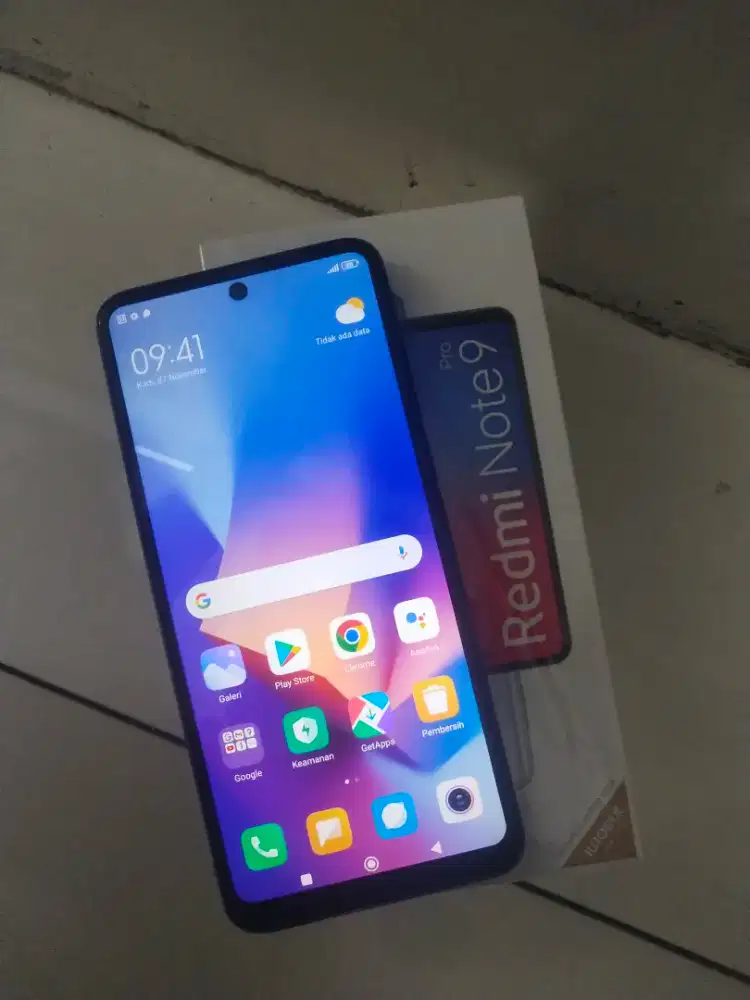 juala redmi notev9 pro 8/128 full sett