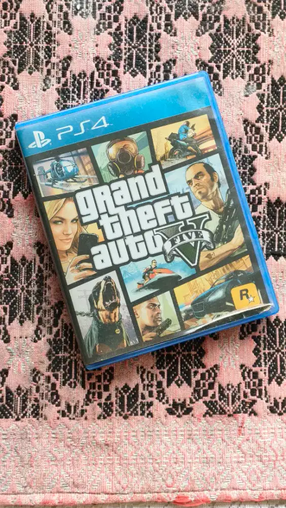 GTA V PS4 – Region 3 + Map, Komplit & Siap Gas