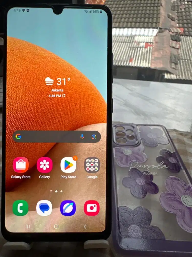 Dijual HP Samsung A32 blue mulus 90%