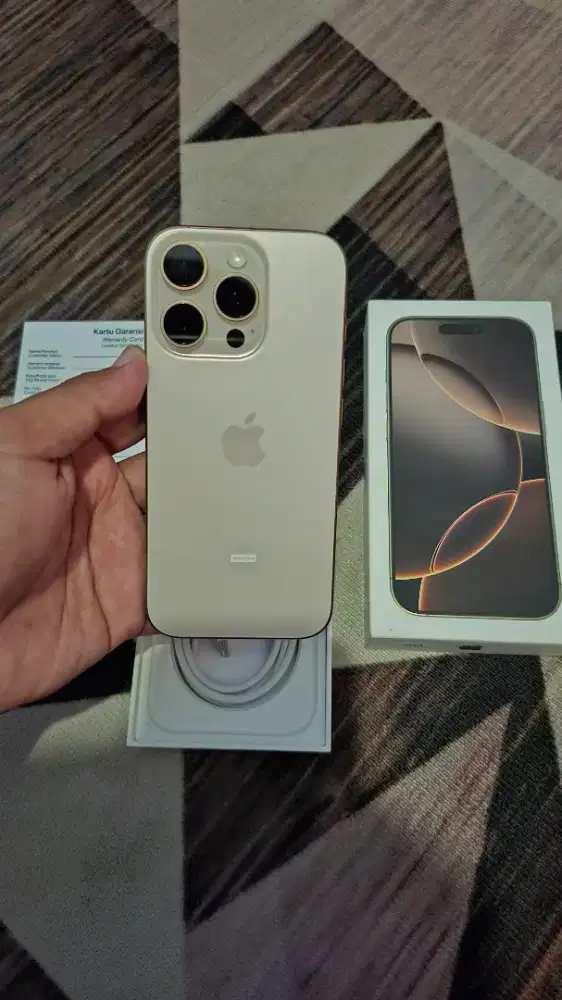 iPhone 16 Pro 128gb Garansi Resmi iBox