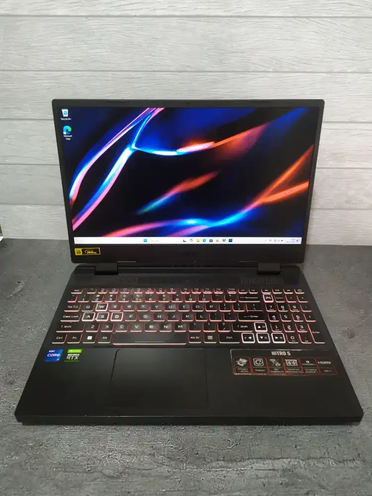 Laptop Acer Nitro 5 core i7 Gen12 RTX 3050