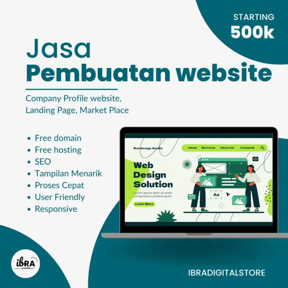 Jasa pembuatan website UMKM harga murah dan terpercaya!!!